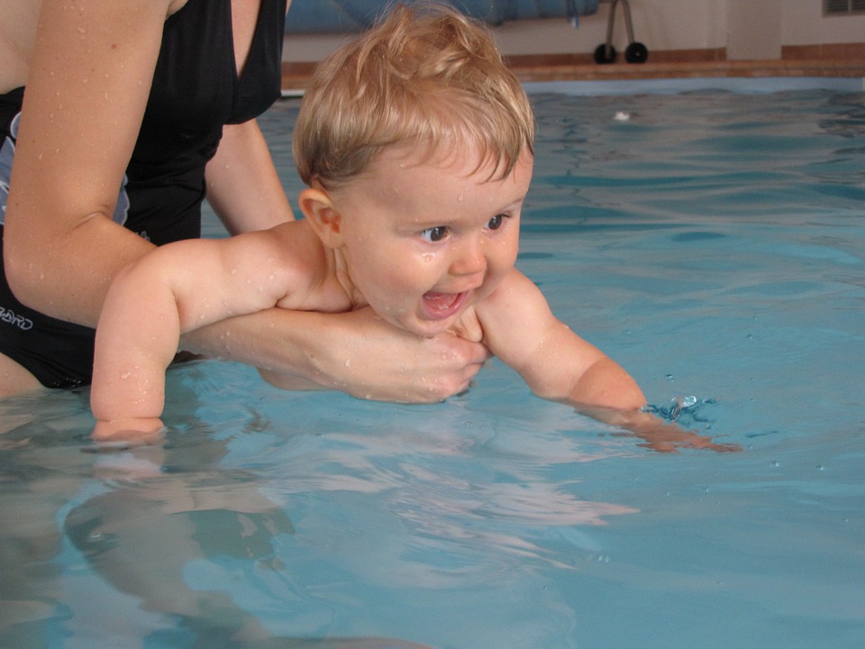 At what age can I start swimming with my baby?