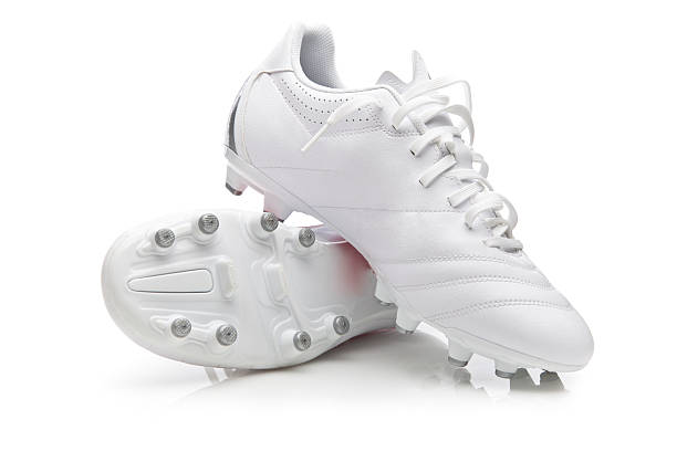 One boot is on top of another