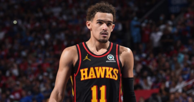 Trae Young During the Game